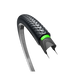 Le voyageur de pneus de bord protégeait 28 x 1,40 37-622 mm noir avec réflexion