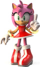 Comansi Sonic le hérisson mini figurine Amy 8 cm mini figurine