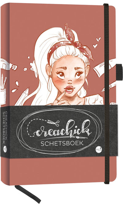 Carnet de croquis Creachick - marron
