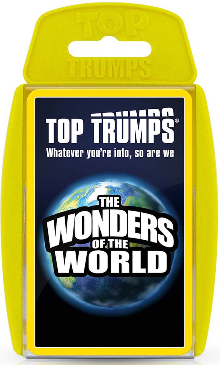 Mouvements gagnants merveilles du monde - cartes à jouer - meilleurs atouts (anglais)