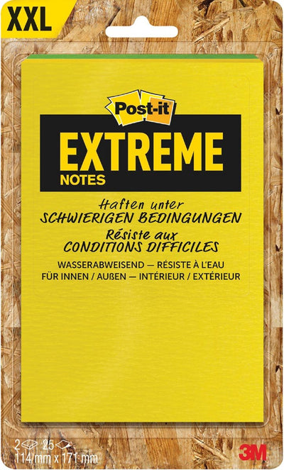 Post-it post-it ext57m-2-frge 171 mm x 114 mm jaune, vert, orange, turquoise 50 feuilles