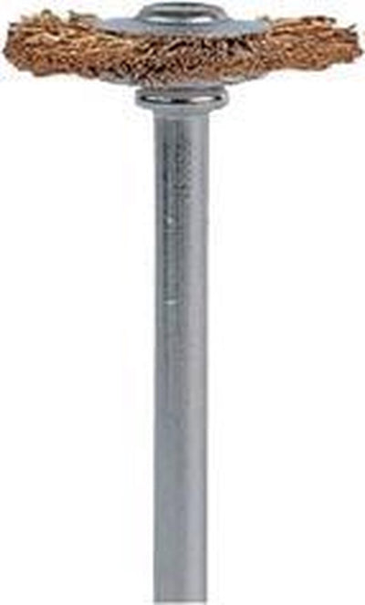 Brosse en laiton Dremel 535 - ø de travail 19,0 mm - 2 pièces