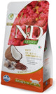 N d farmina quinoa skin coat - nourriture pour chat (nourriture sèche) - hareng noix de coco - sans céréales - 1,2 kg (4x300g)