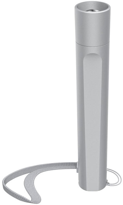 Lampe de poche Hama - fl120 - 120lm - incl. 2x piles AA - aluminium - 3 positions - argent