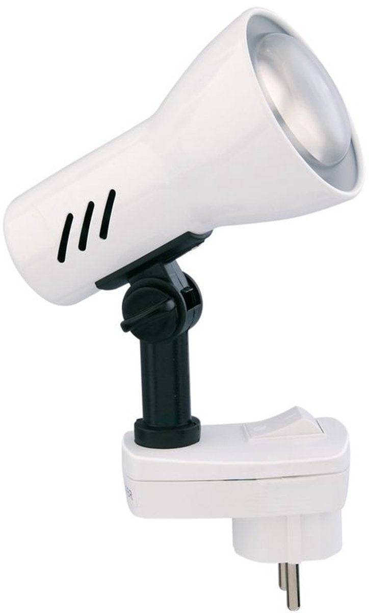 Briloner pilo - lampe à fiche - applique avec interrupteur - lampes à douille 1 lumière - spot à fiche - marche arrêt - rotatif - raccord E14