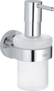 Distributeur de savon Grohe essentials - 160 ml - chrome