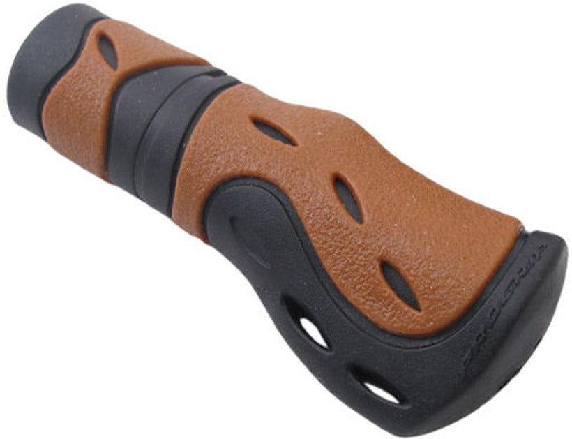 PRO GRIP Handle Ergonomic-Gel Brun noir de modèle long (par pièce)