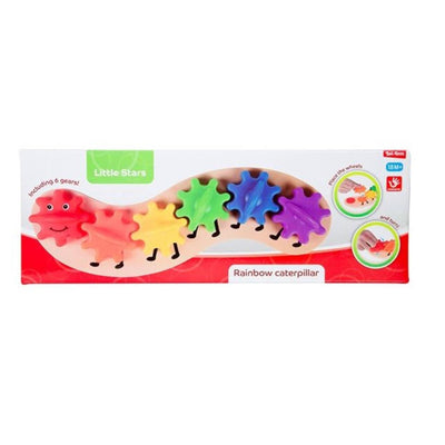 Petites étoiles petite chenille arc-en-ciel