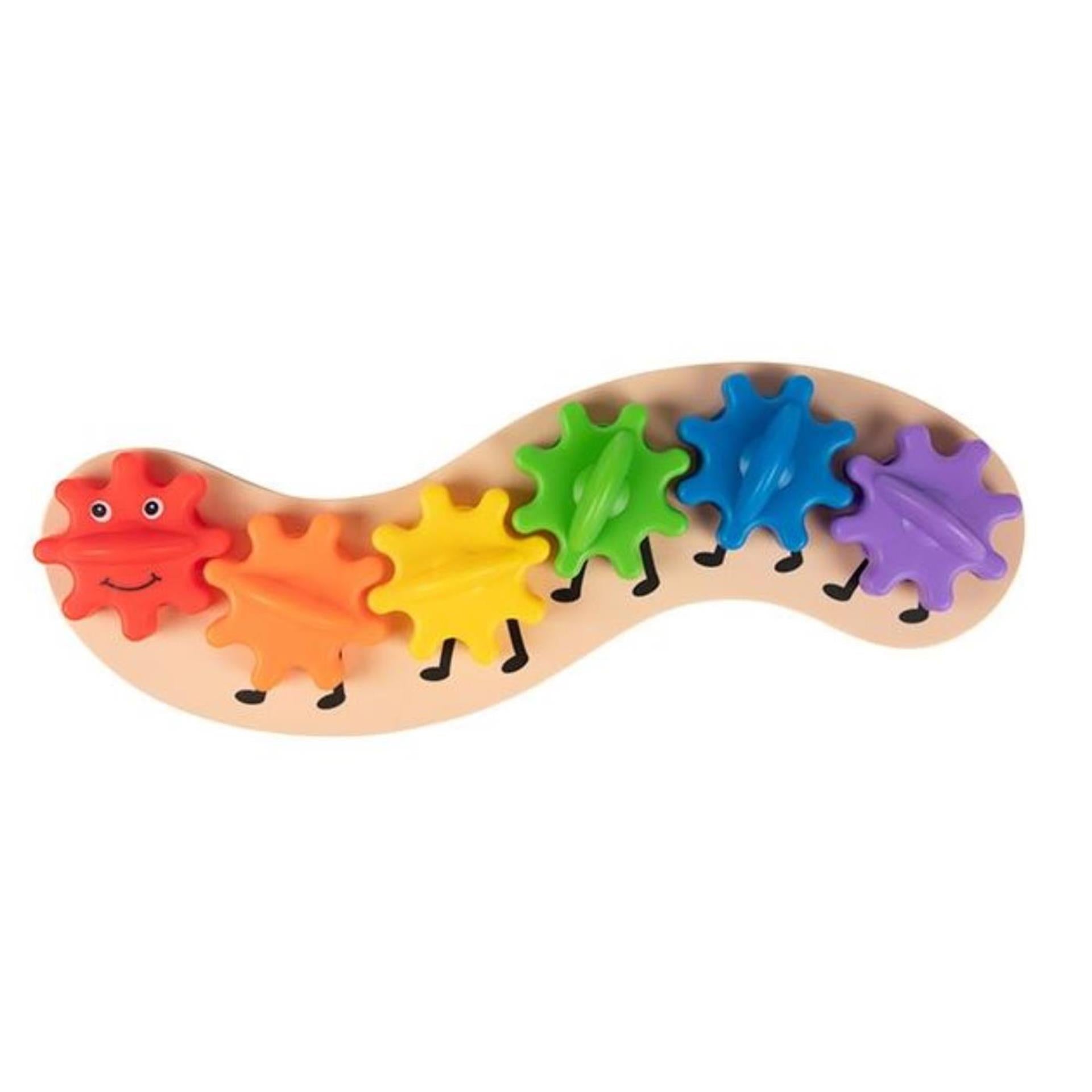 Petites étoiles petite chenille arc-en-ciel