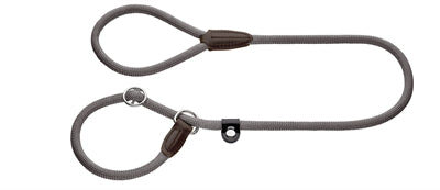 Laisse pour Hunter Retriever avec stoppeur freestyle gris
