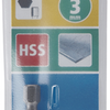 Foret hélicoïdal Wolfcraft | sol hss | 6 faces | ø3,0x47mm | 1 pièce - 7257000