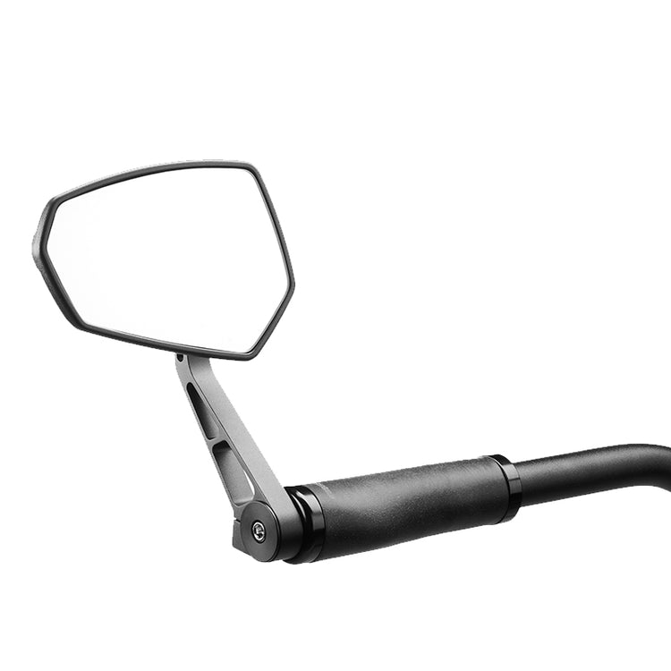 Miroir Ergotec M-77 ARM CROPT 120 x 80-55 mm en aluminium noir sableux
