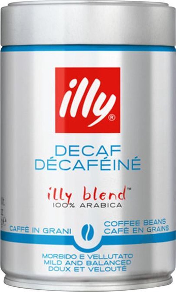 Illy - grains de café - sans caféine - 12 x 250 grammes