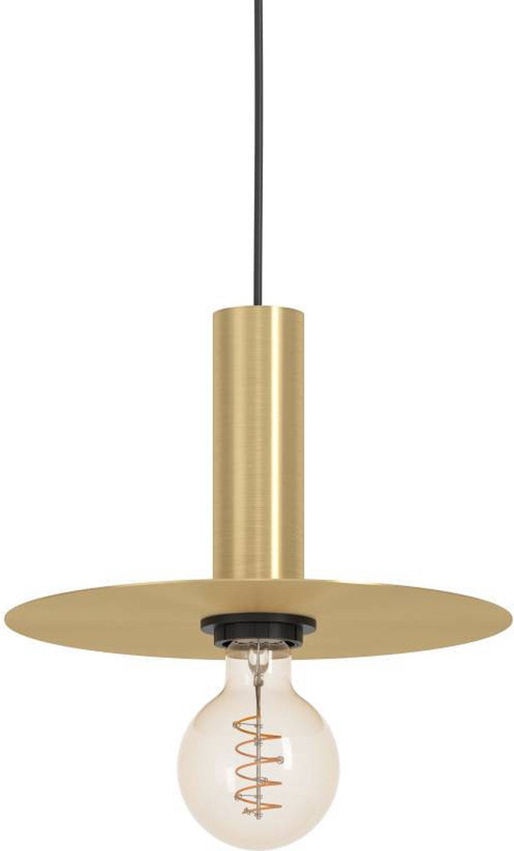 Lampe à suspension Eglo Escandell - e27 - ø 25 cm - or - acier
