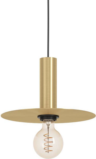 Lampe à suspension Eglo Escandell - e27 - ø 25 cm - or - acier