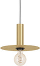Lampe à suspension Eglo Escandell - e27 - ø 25 cm - or - acier