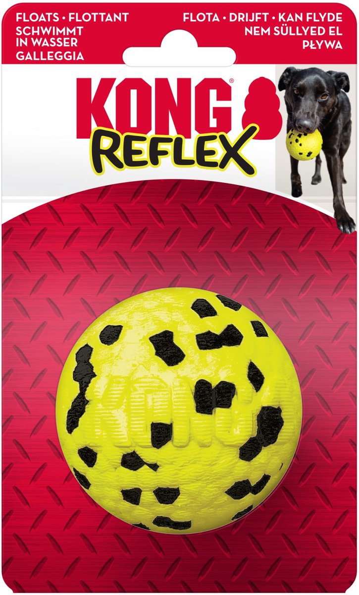 Kong Reflex Ball Jaune