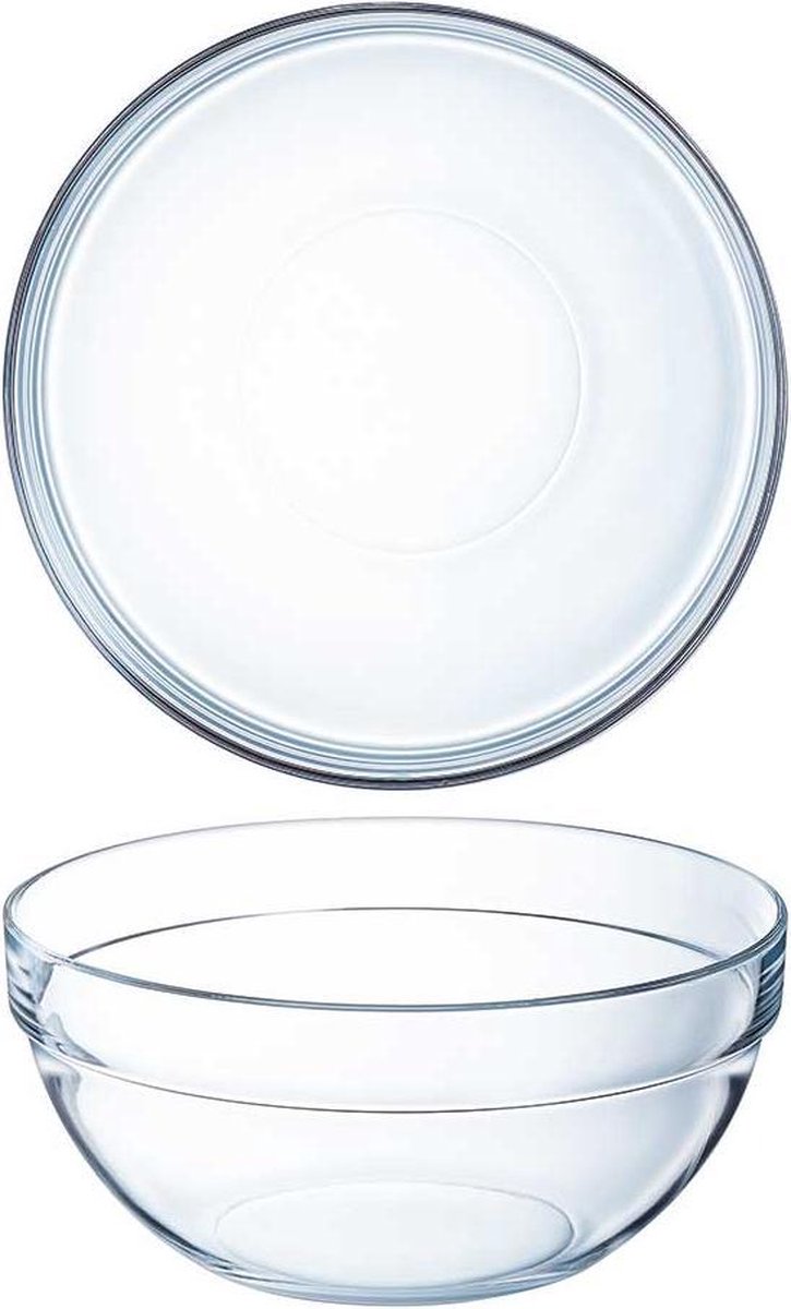 Saladiers empilables Arcoroc 29cm (6 pièces) - fb921 - restaurant - hôtel - professionnel