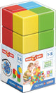 Geomag magicube green line recyclé - blocs de construction magnétiques - 8 pièces - à partir de 1 an