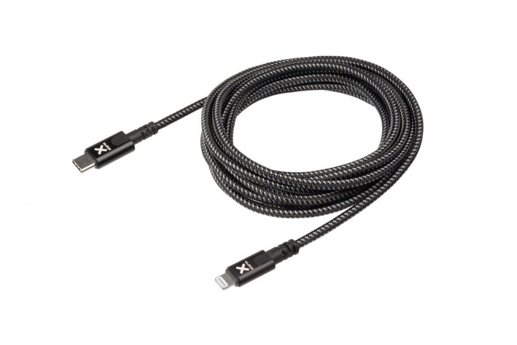 Câble Xtorm original USB C vers Lightning 3m noir