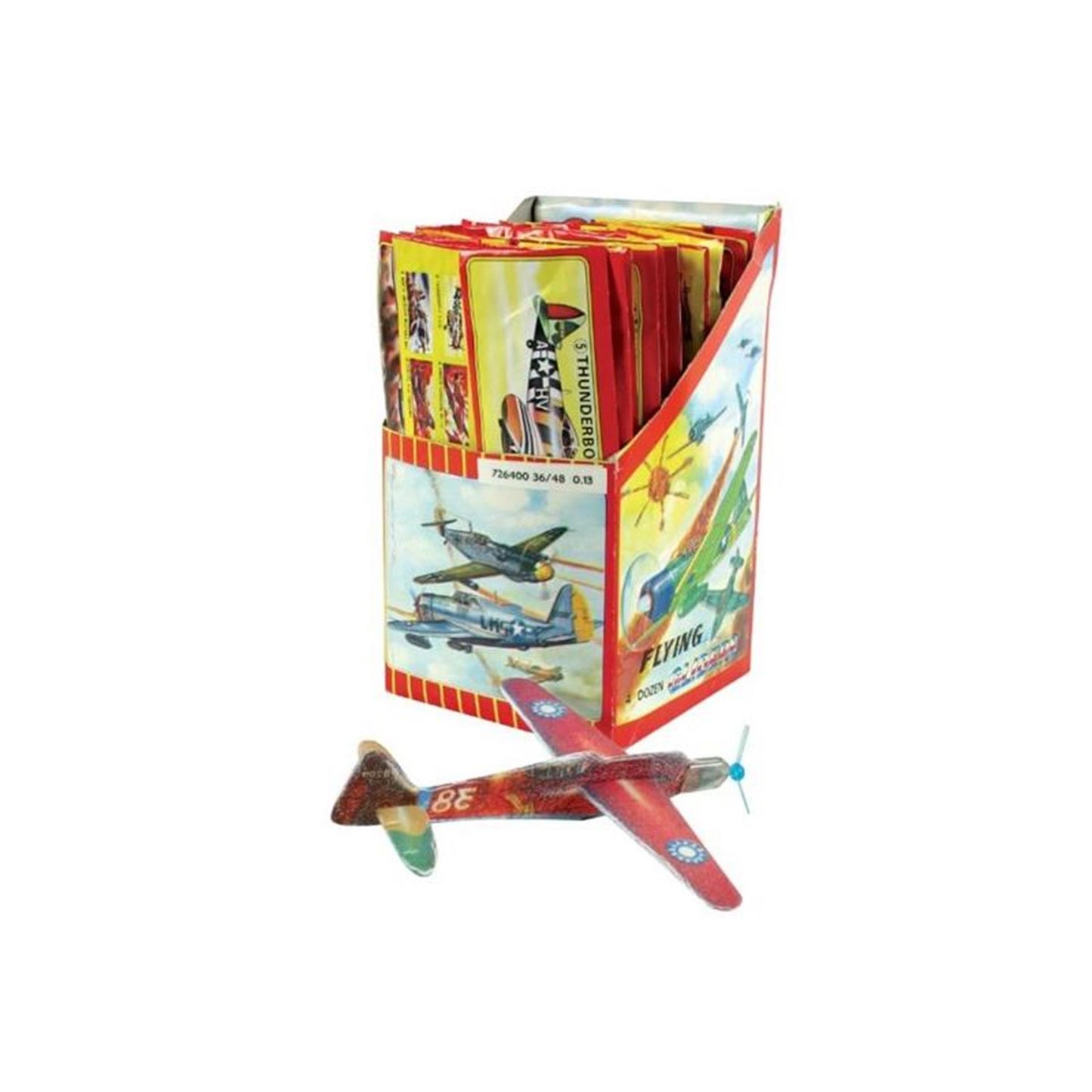 Planeur Summerplay dans une boîte enveloppe de 48 pcs.
