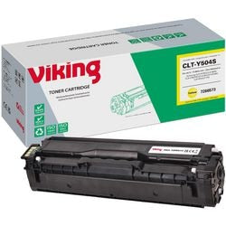 Cartouche toner viking samsung clt-y504s els jaune 1 800 pages