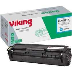 Cartouche toner viking samsung clt-c504s cyan 1 800 pages
