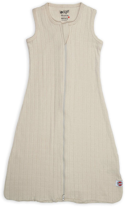 Lodger trémie - gigoteuse hydrophile bébé - crème - 0,3 tog - 62cm - coton bio - gigoteuse d'été gigoteuse bébé