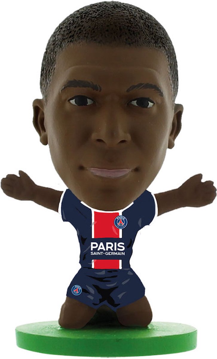 Société de jouets créatifs paris saint germain soccerstarz mbappe - kit domicile