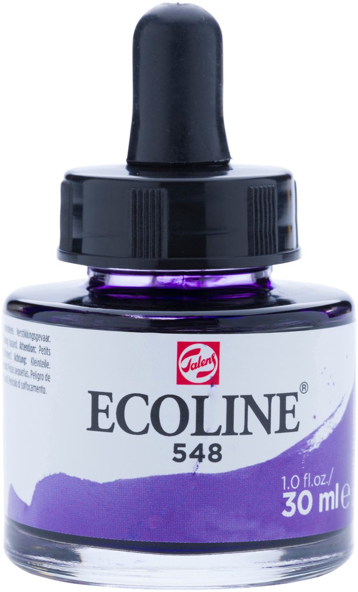 Ecoline • aquarelle liquide flacon 30ml bleu-violet 548