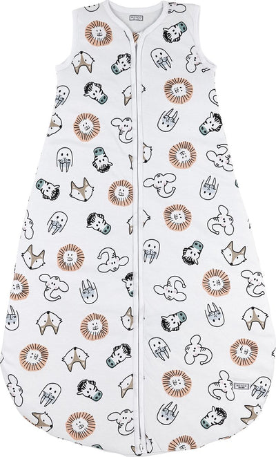 Meyco baby animal gigoteuse ronde doublée - multicolore - 98cm - 2,5 tog