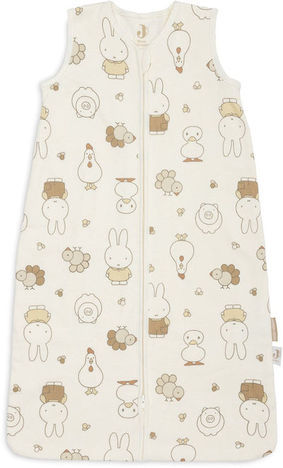 Jollein gigoteuse bébé sans manches 90cm - jersey - ferme familiale miffy
