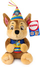 Paw Patrol - peluche anniversaire Chase de 24 cm - peluche - peluches