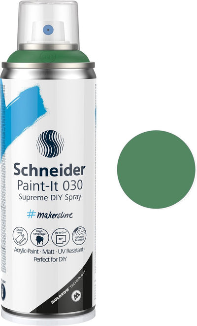 Schneider Schneider S-ML03050045 DIY Spray Paint-It 030 MOS Groen 200ml