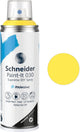 Schneider papeterie Schneider peinture en aérosol - paint-it 030 - peinture en aérosol bricolage - peinture acrylique - 200 ml - jaune - s-ml03050063