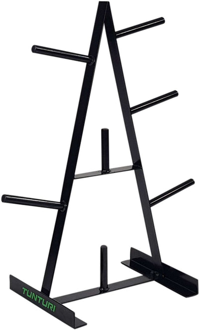 Tunturi disque standard - plaque de poids standard - noir - 30mm