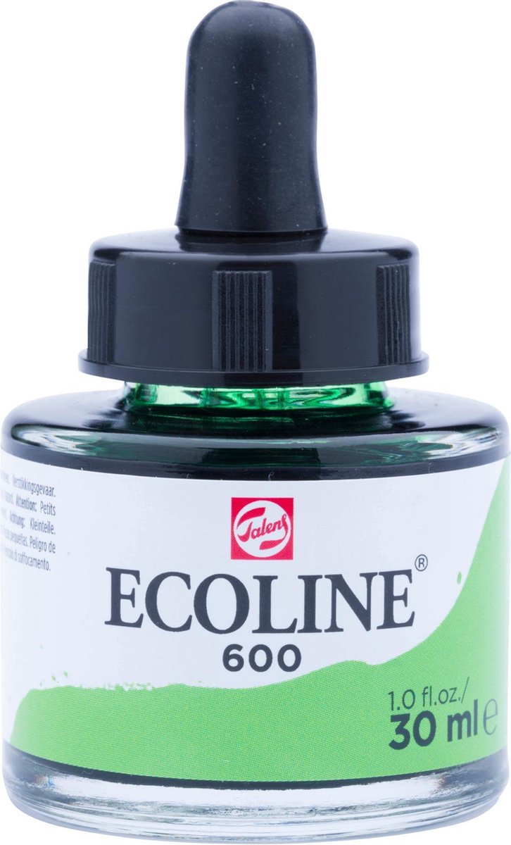 Ecoline • aquarelle liquide flacon 30ml vert 600
