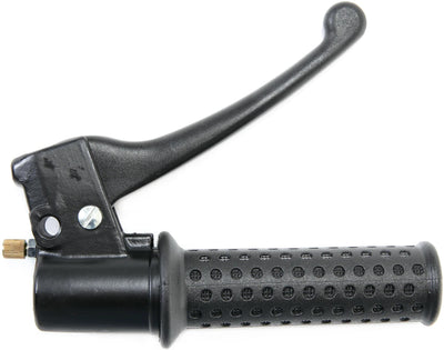 Fixation de poignée d'accélérateur Domino pour scooters, poignées d'accélérateur alu sw 1-pull, levier de frein