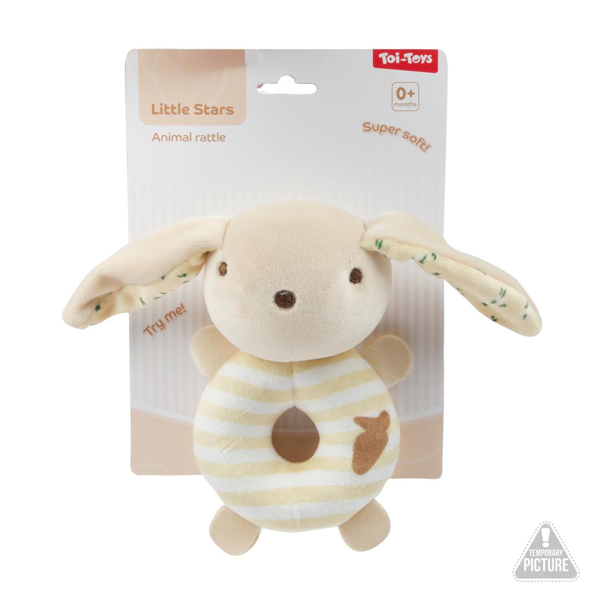 Toi-toys hochet bébé animal petites étoiles