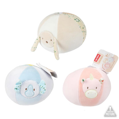 Toi-toys boule en tissu bébé petites étoiles + hochet