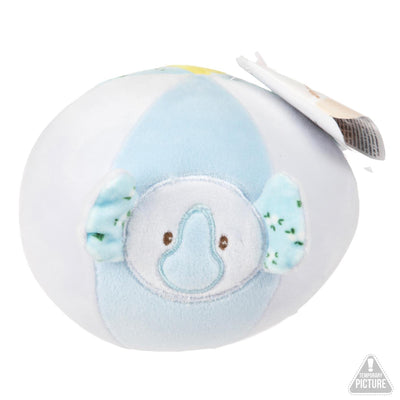 Toi-toys boule en tissu bébé petites étoiles + hochet