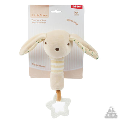Toi-toys hochet bébé petites étoiles + anneau de dentition