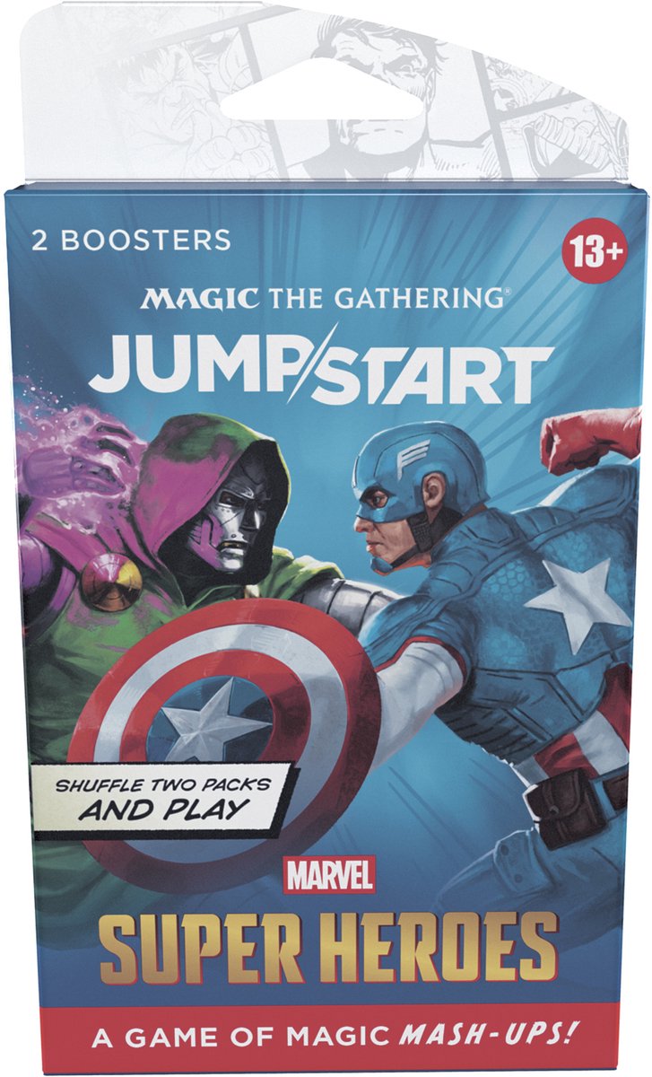 Magie : le rassemblement | pack de 2 boosters de démarrage Marvel Super Heros