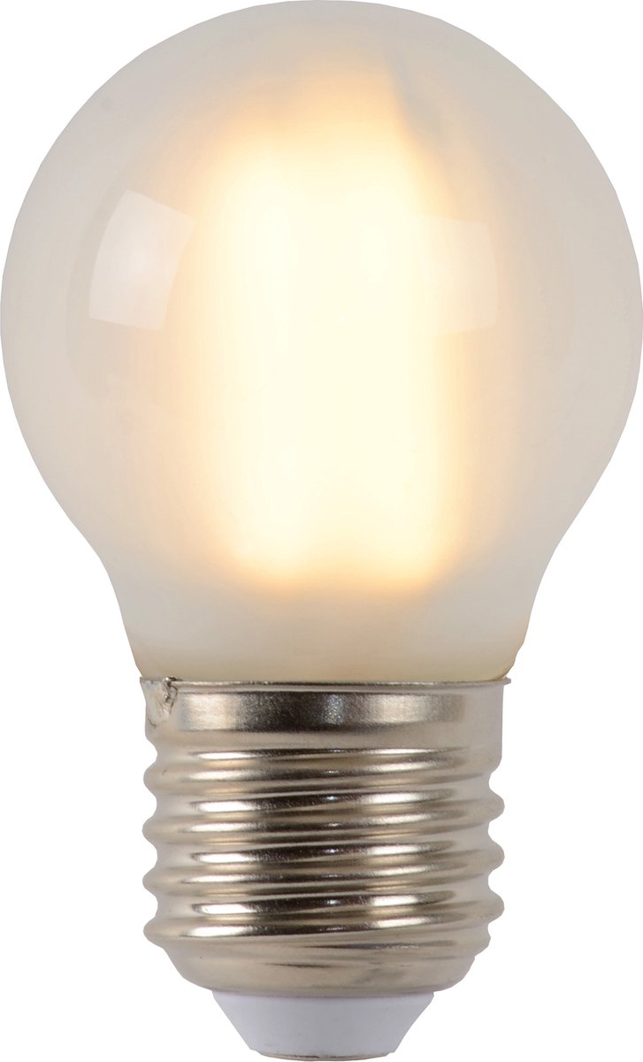 Lucide g45 - lampe à filament - ø 4,5 cm - LED dimmable - E27 - 1x4W 2700K - mat