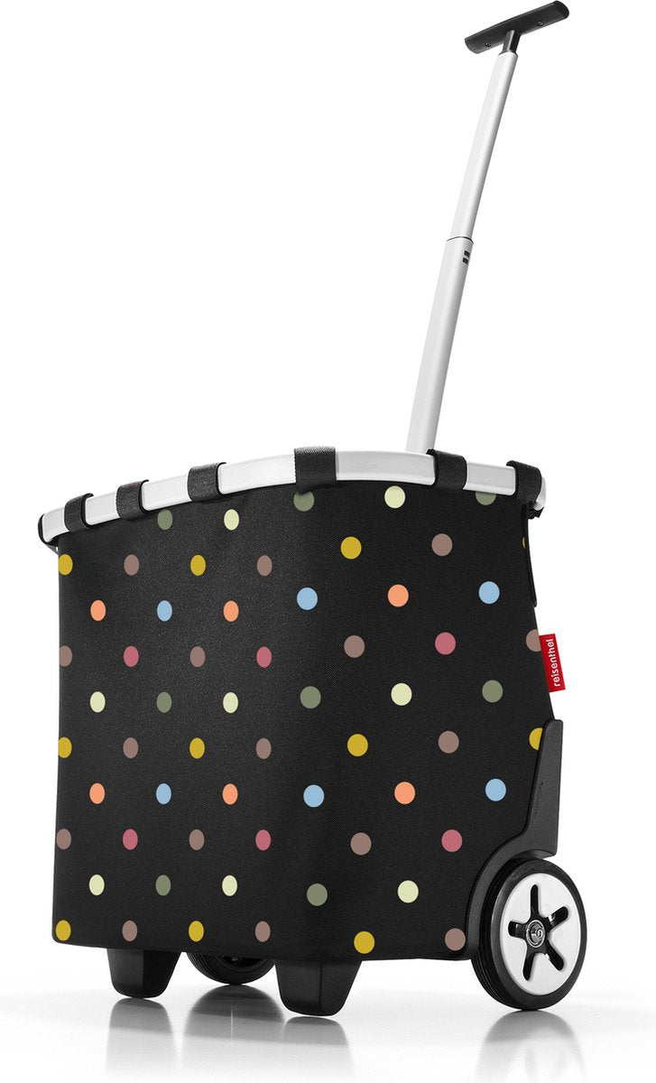 Chariot libre-service Reisenthel carrycruiser - polyester - 40l - pois noir