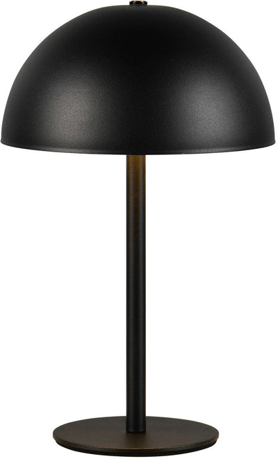 Rl vis ta lumière réalité munoz - lampe de table - noir mat - incl. 1x SMD 1,3 W - Touch 4 étapes - Connexion USB - rechargeable - sans fil