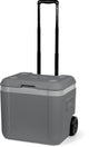 Steamy cool 52 roller - grande glacière sur roulettes - 52 litres - gris
