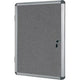Vitrine bi.office magnétique vt630103150 aluminium verrouillable