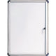 Vitrine bi.office magnétique blanche, transparente