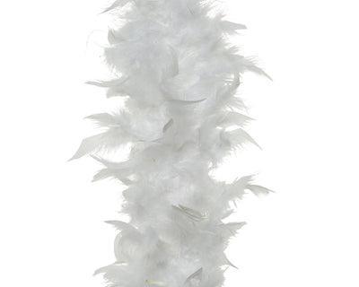 Decoris plume de boa blanc ø15x150cm